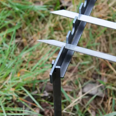 Мангал-рамка з нержавійки