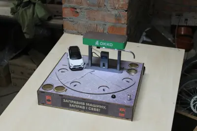 Наливатор АЗС — на 4 чарки