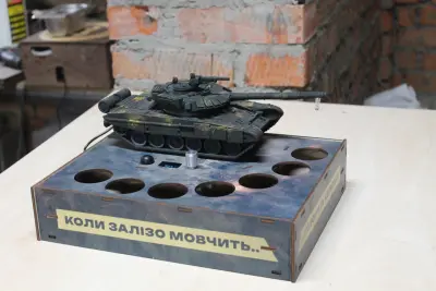 Наливатор Танк Т-72 — на 4 чарки