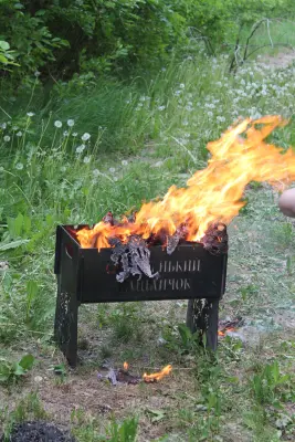 Розпалювач "палаючий кремль"
