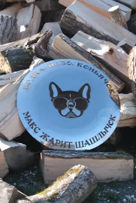 Гравіювання на кришку — 40см